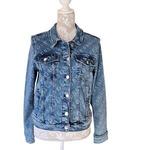 Guess Los Angeles NWT Lorena Women's Denim Jean Jacket size L